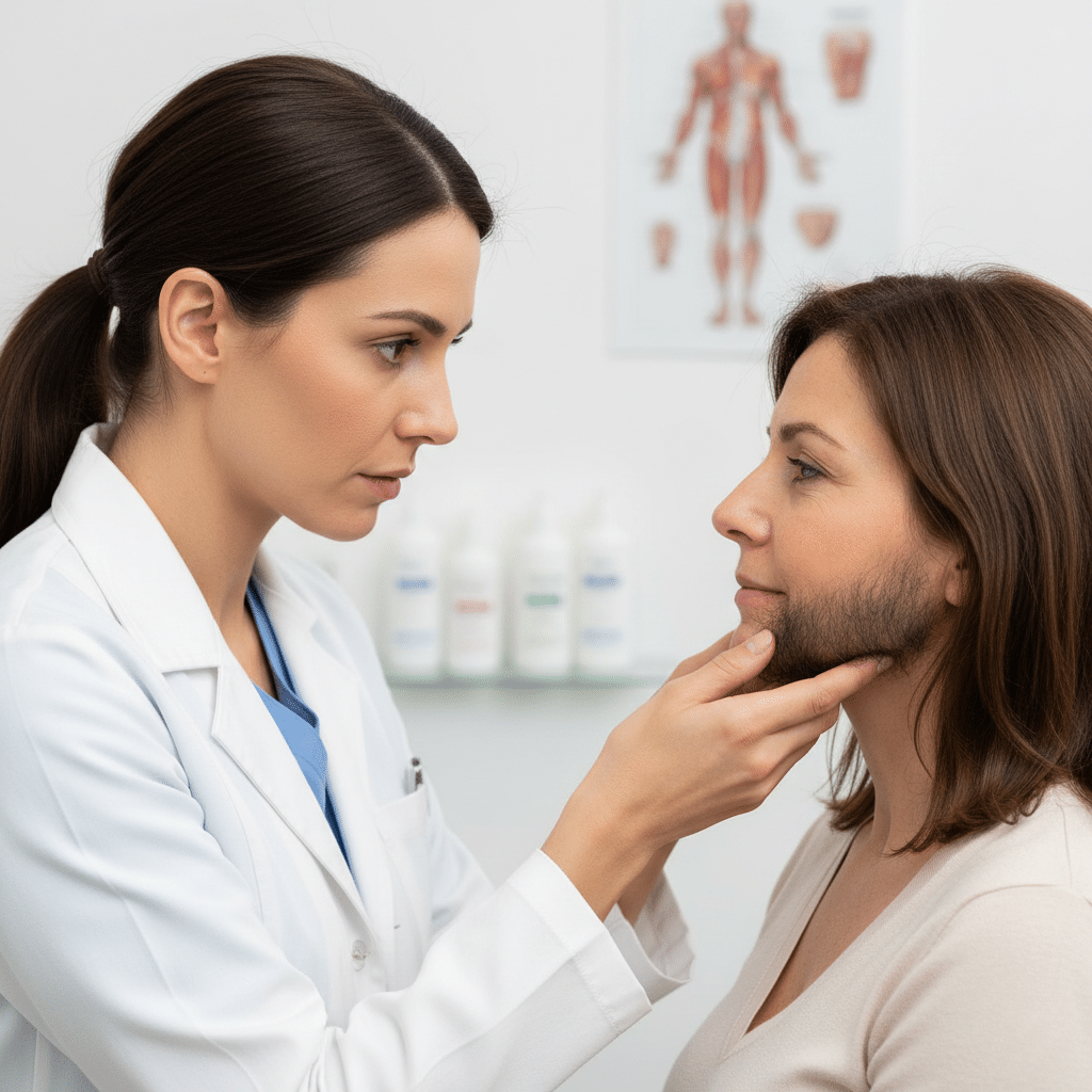 Hirsutismus Diagnose