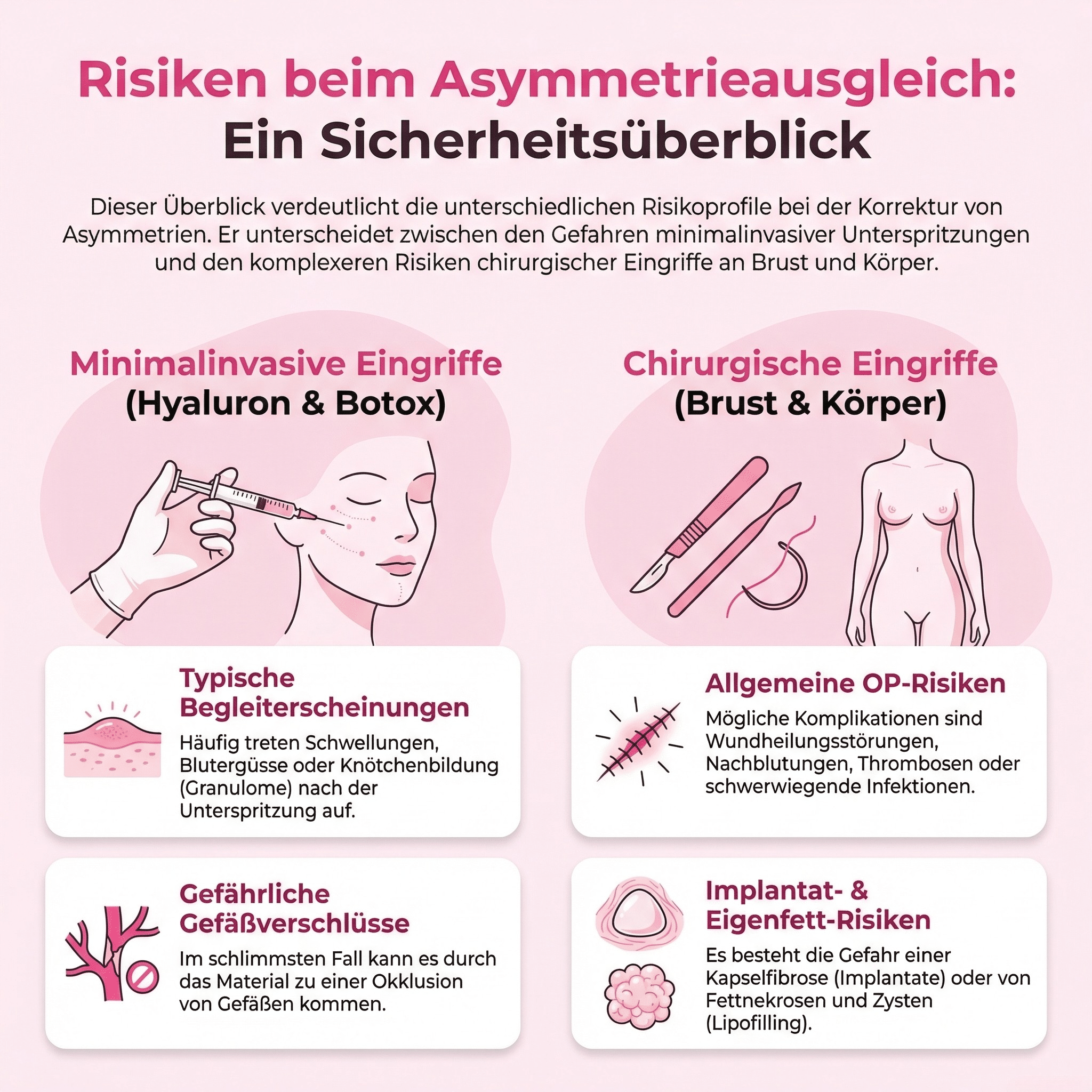 Asymmetrieausgleich Risiken