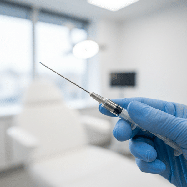 Bild einer Spritze - Was ist die Cannula Technik?