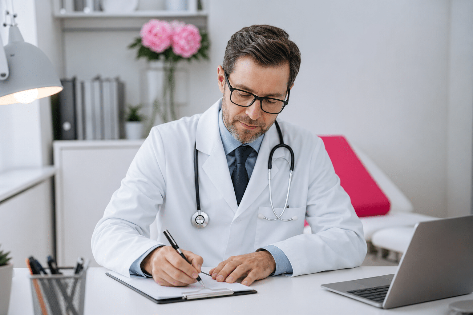 Arzt dokumentiert Behandlung in elektronischer Patientenakte, gesetzliche Grundlage § 630f BGB