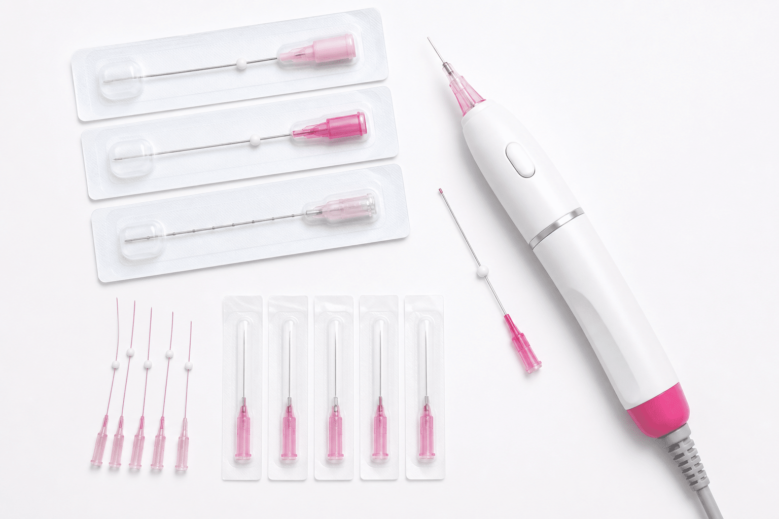 Diagramm: Kollagenstimulation durch Wärme in der Dermis, wie Radiofrequenz und Ultraschall die Hautstraffung ohne OP bewirken